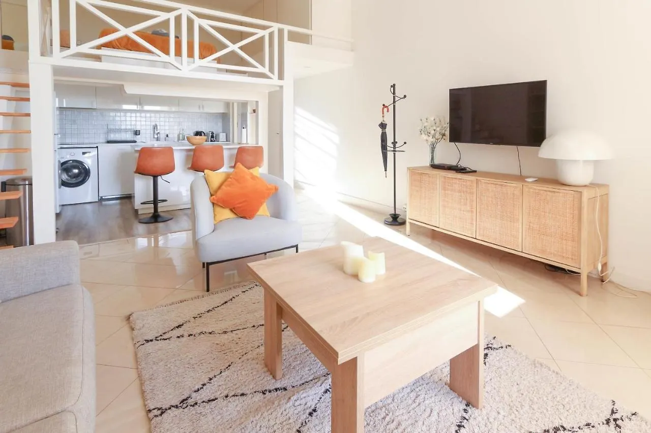 Beautiful Renovated Studio With Ac And Terrace - Benakey Cannes Daire